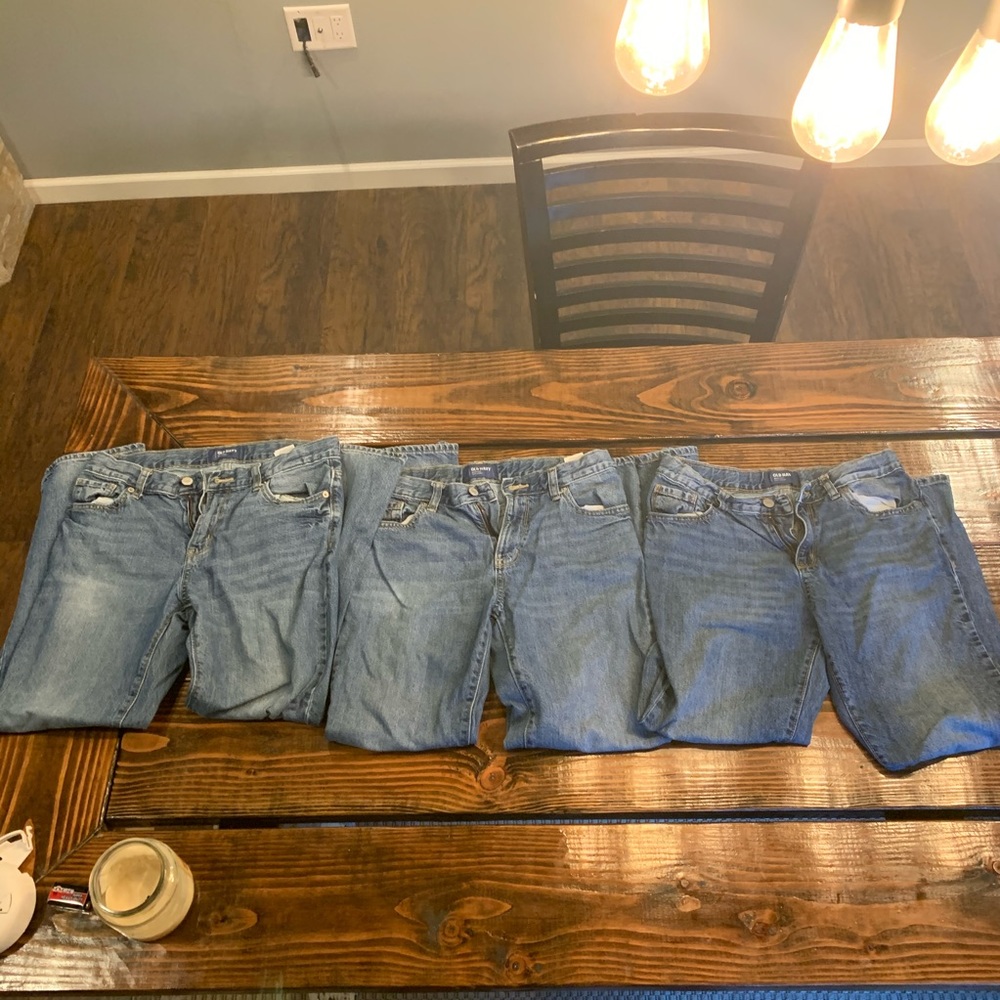 Boys 4 12 Husky Jeans Old Navy and 1 14 Husky